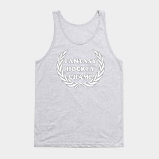 Fantasy Hockey Champ Fantasy Sports Fan League Dream Team Canada Sports Tank Top